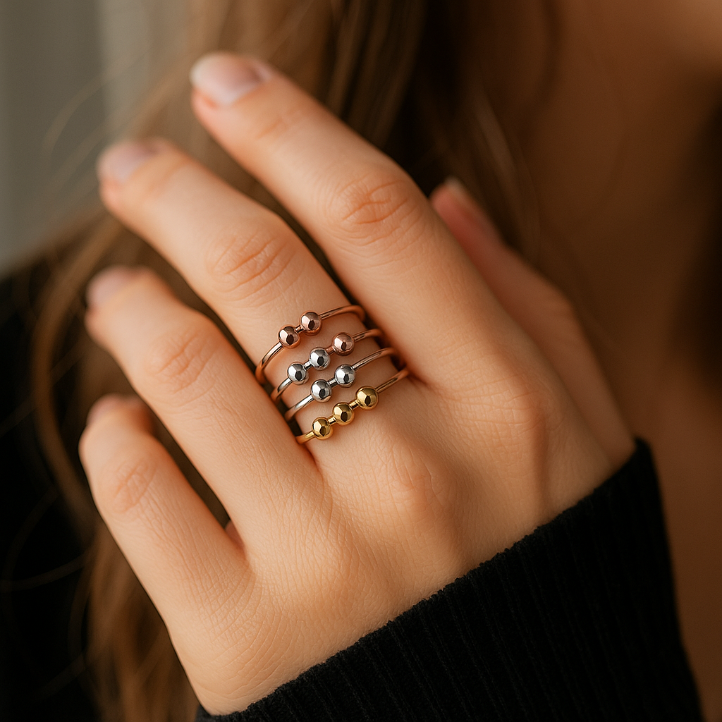Fidget Beads Ring