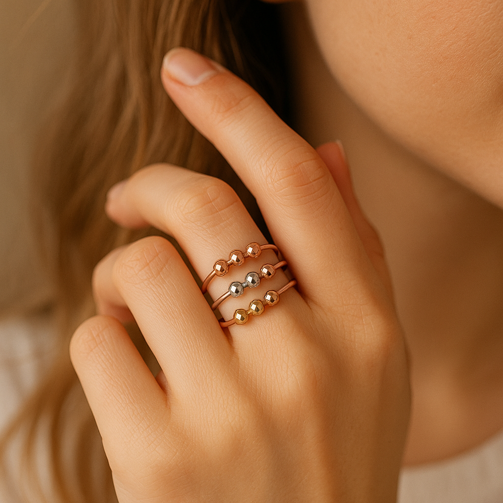 Fidget Beads Ring