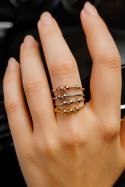 Fidget Beads Ring